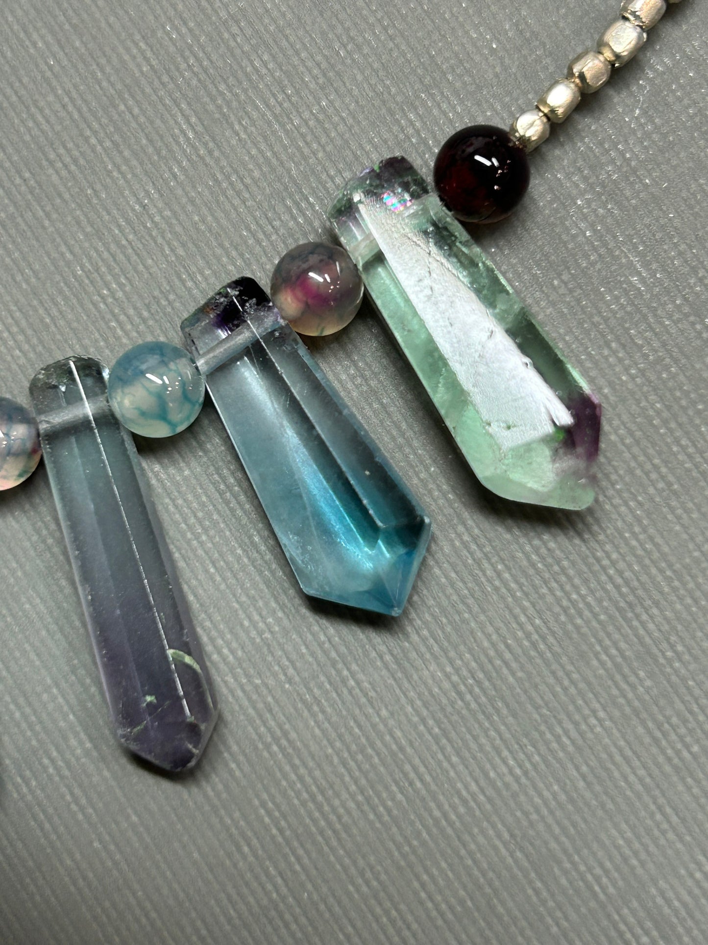 Fluorite necklace
