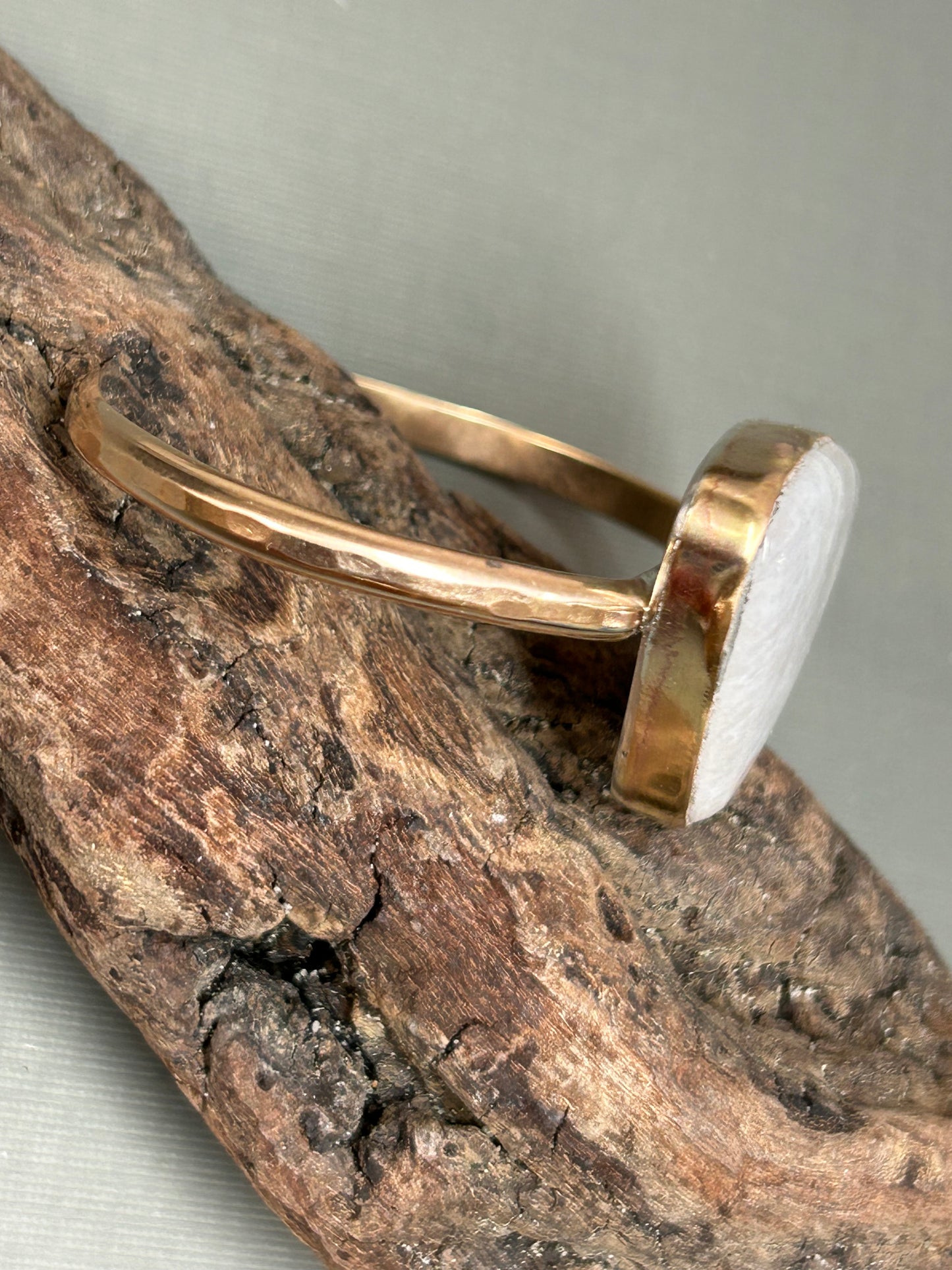 Rainbow Moonstone gold bracelet
