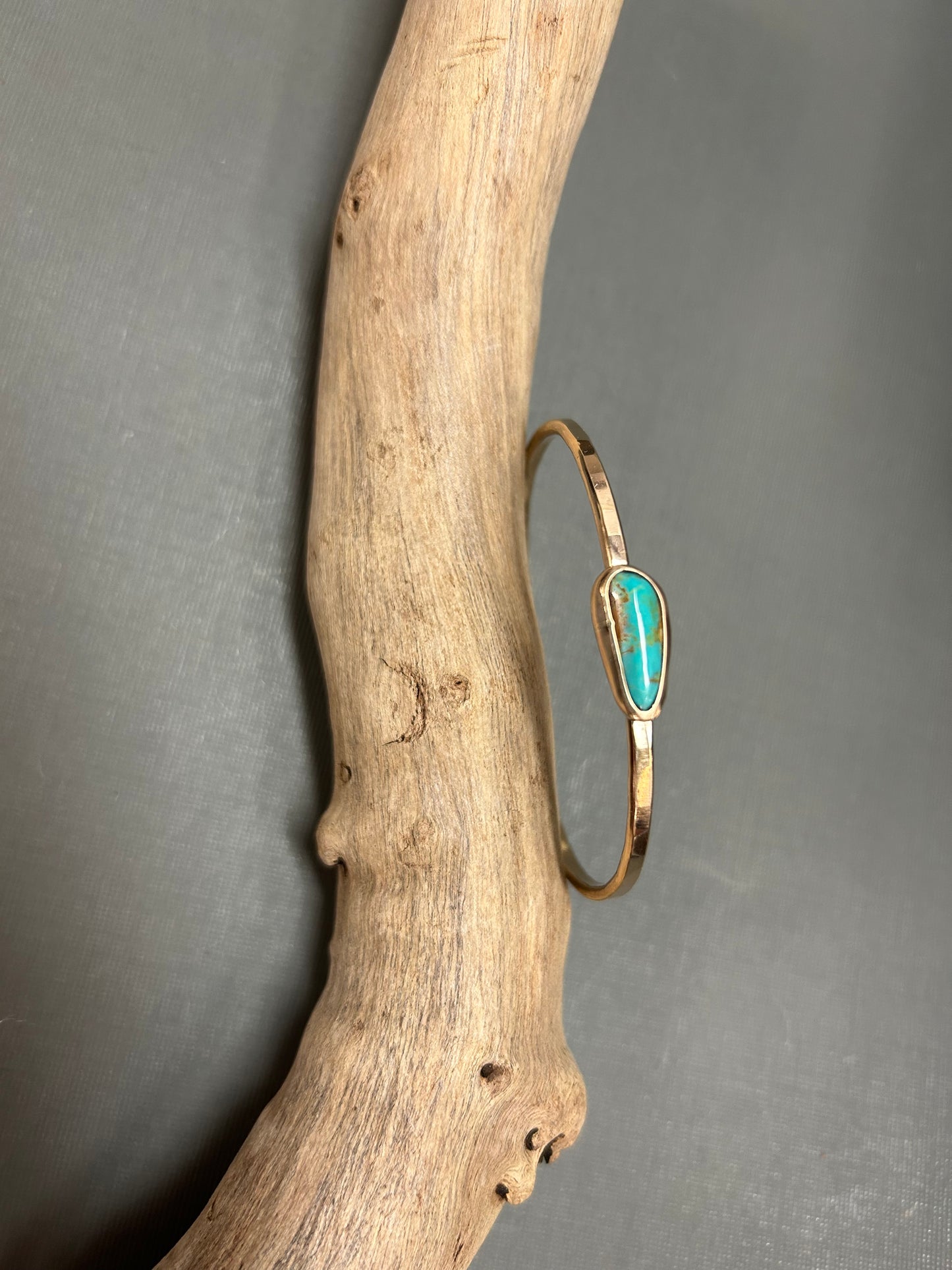 Royston Turquoise Gold cuff