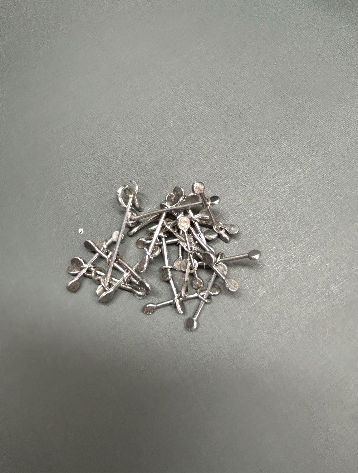 Silver Links chain- Handmade