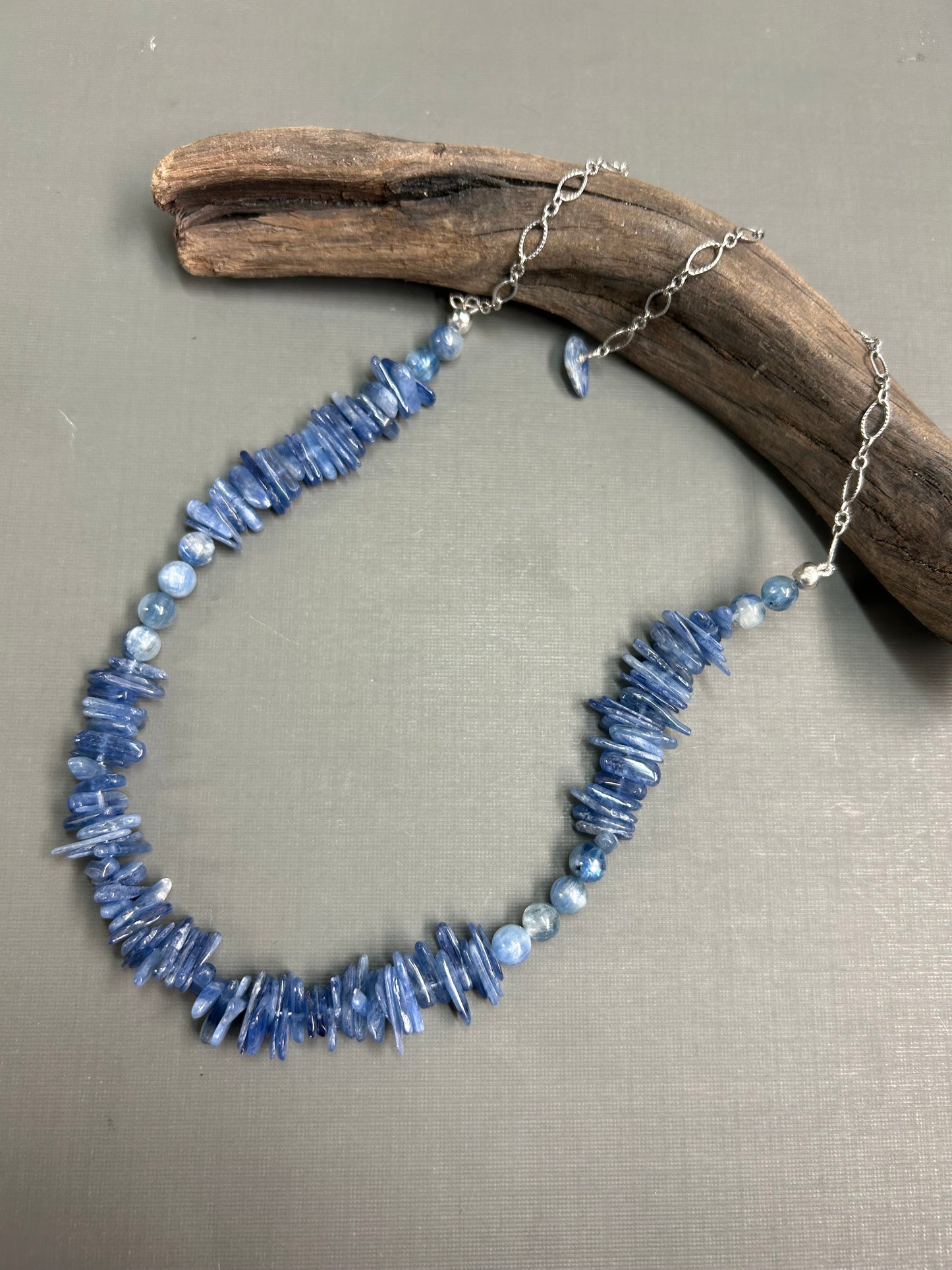 Blue Kyanite necklace