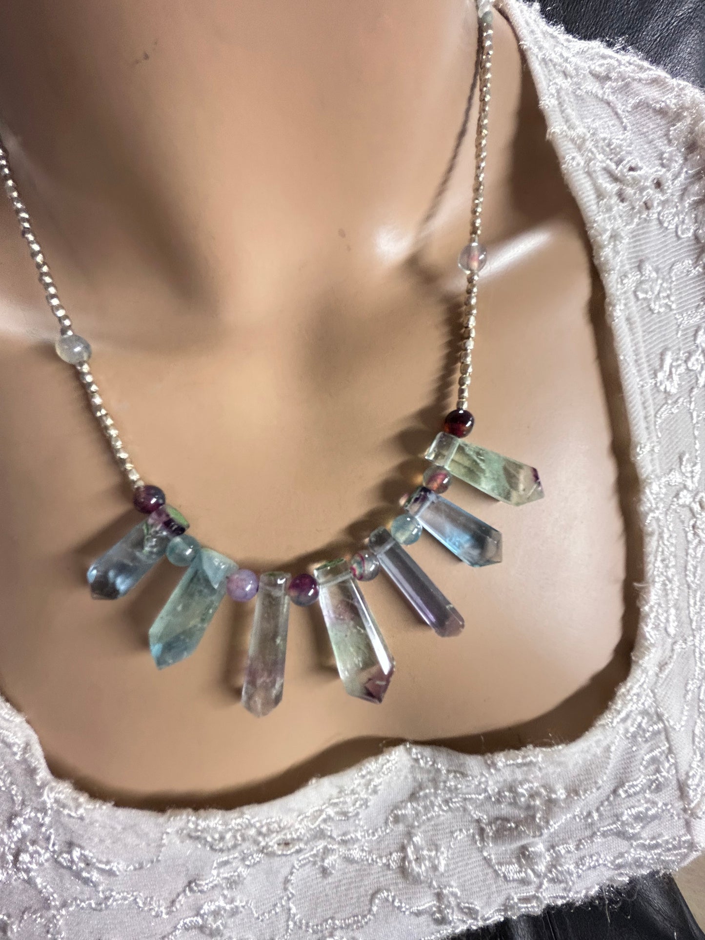Fluorite necklace