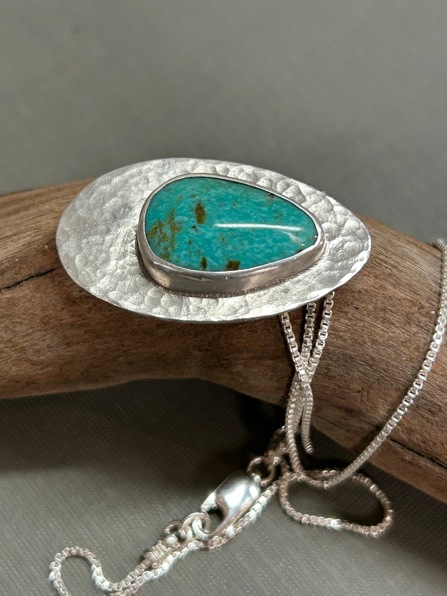 Turquoise drop necklace/pendant