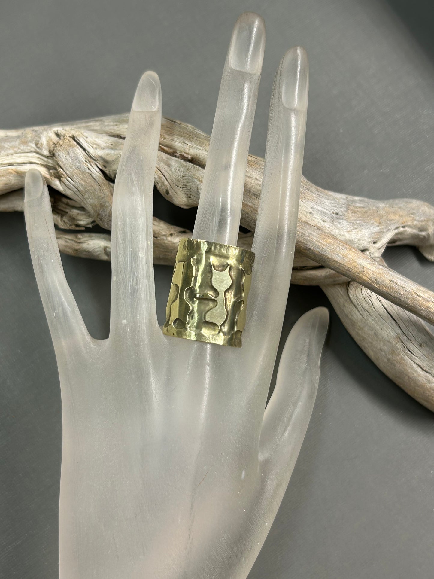 Cats ring- bi metal