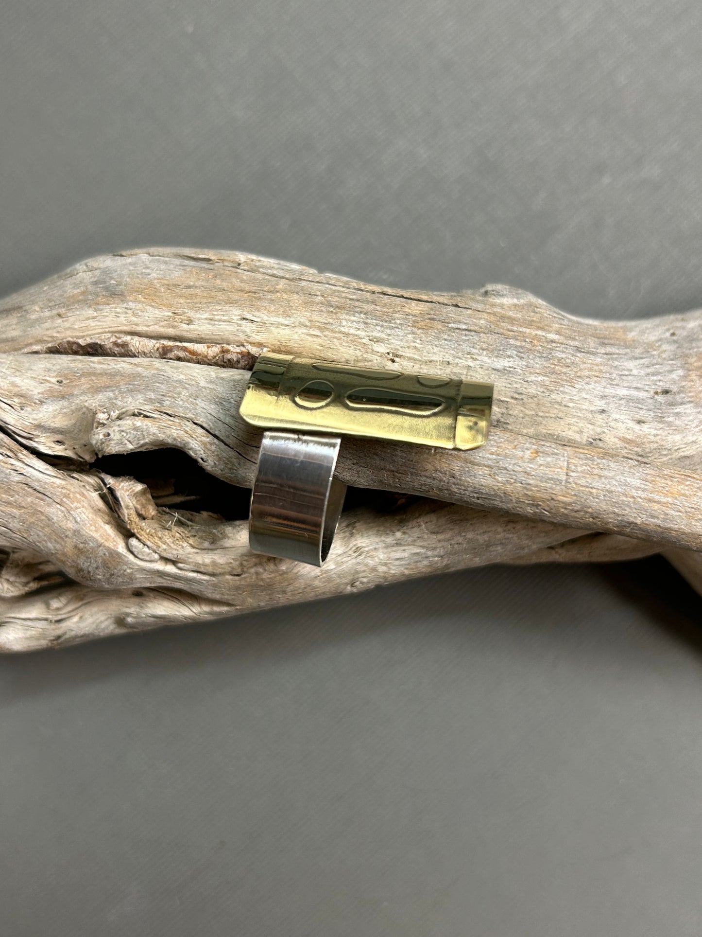 Cats ring- bi metal