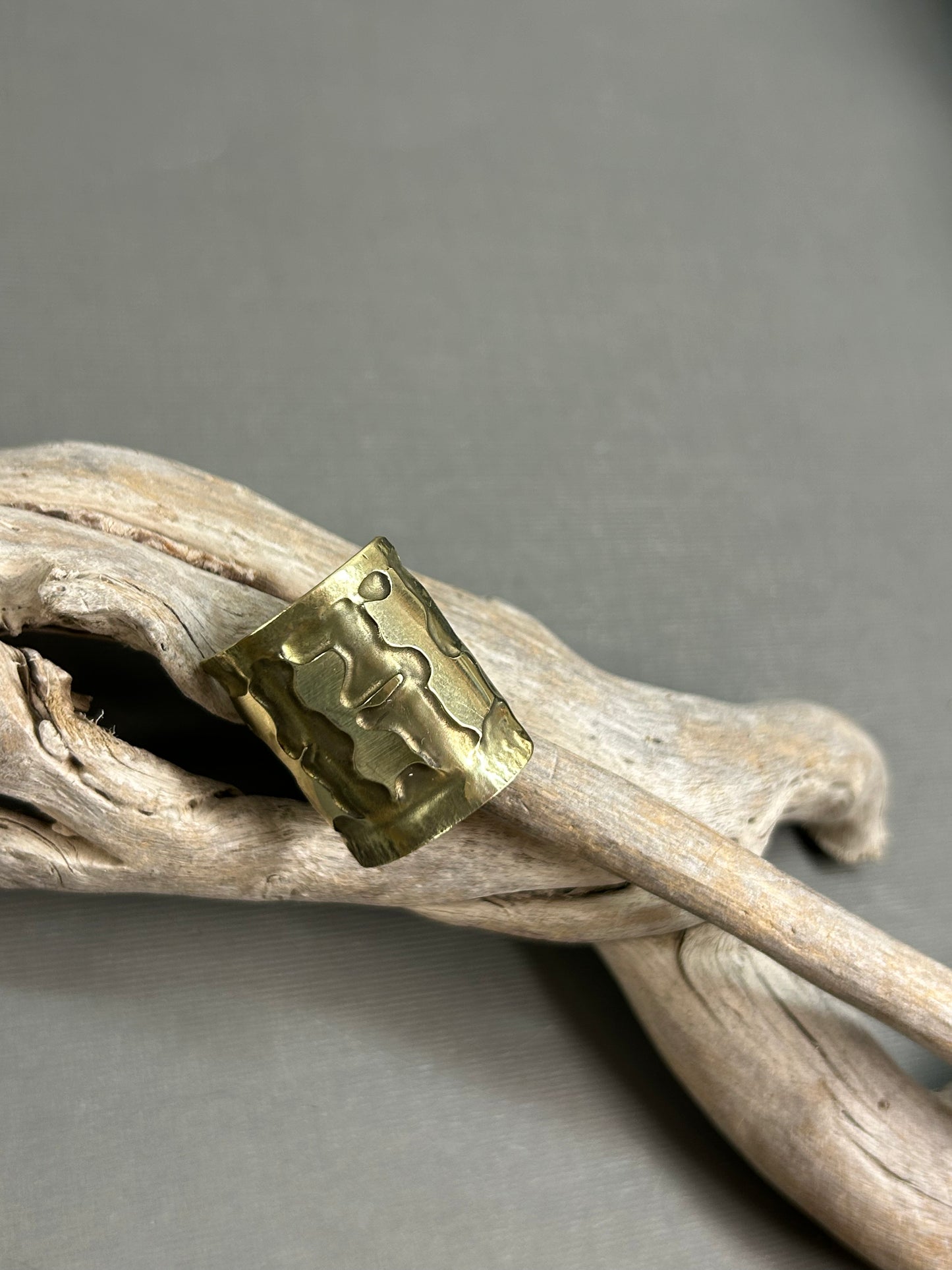 Cats ring- bi metal