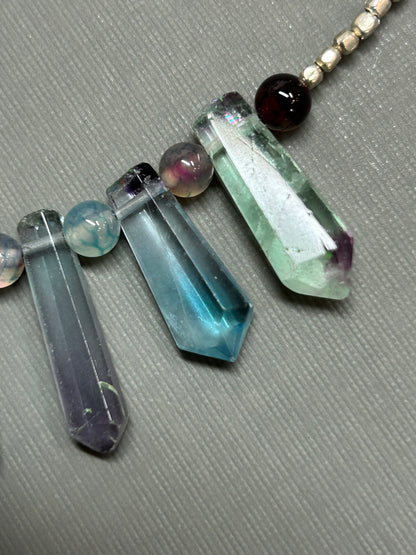 Fluorite necklace