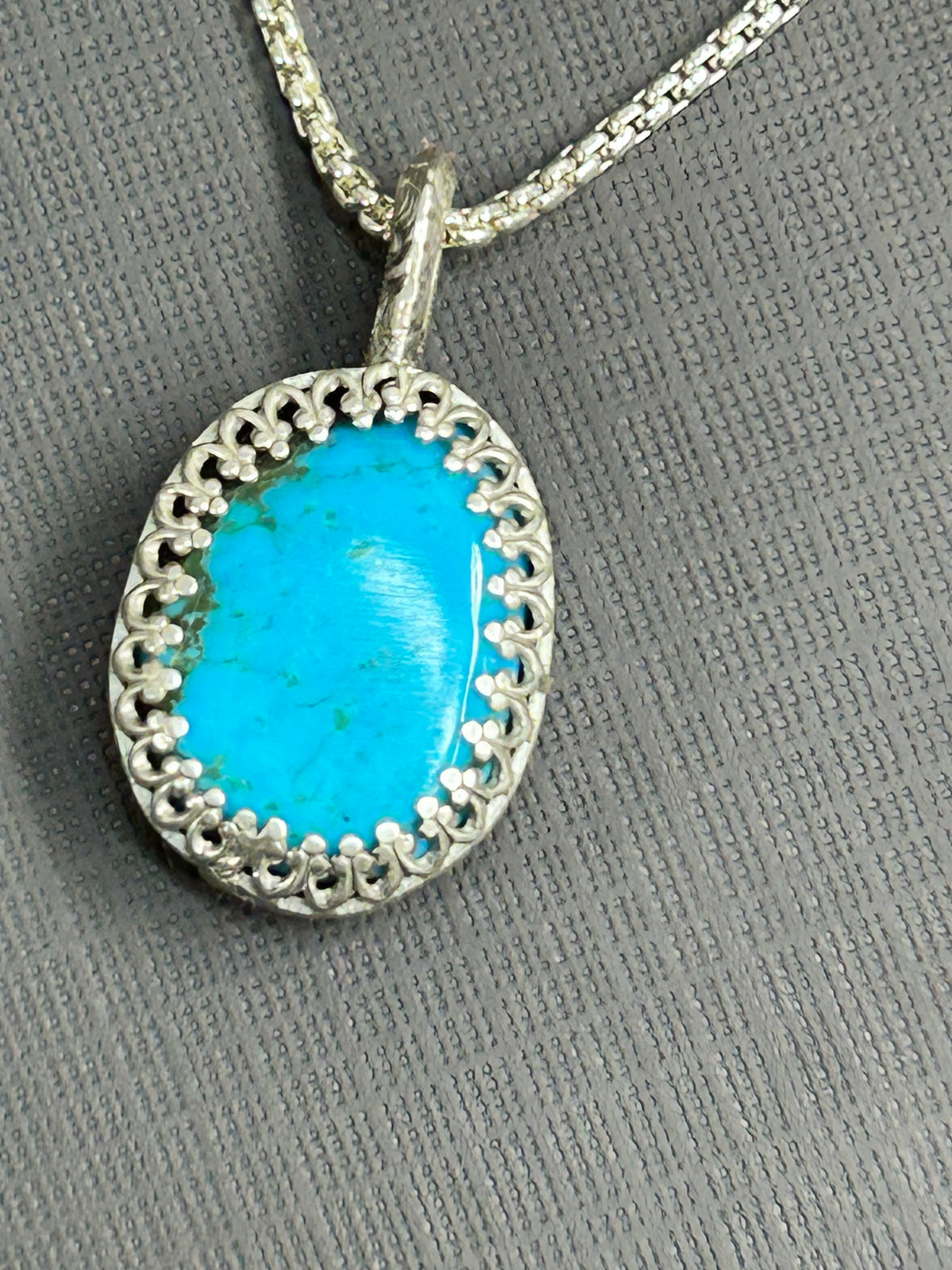 Double sided Turquoise necklace
