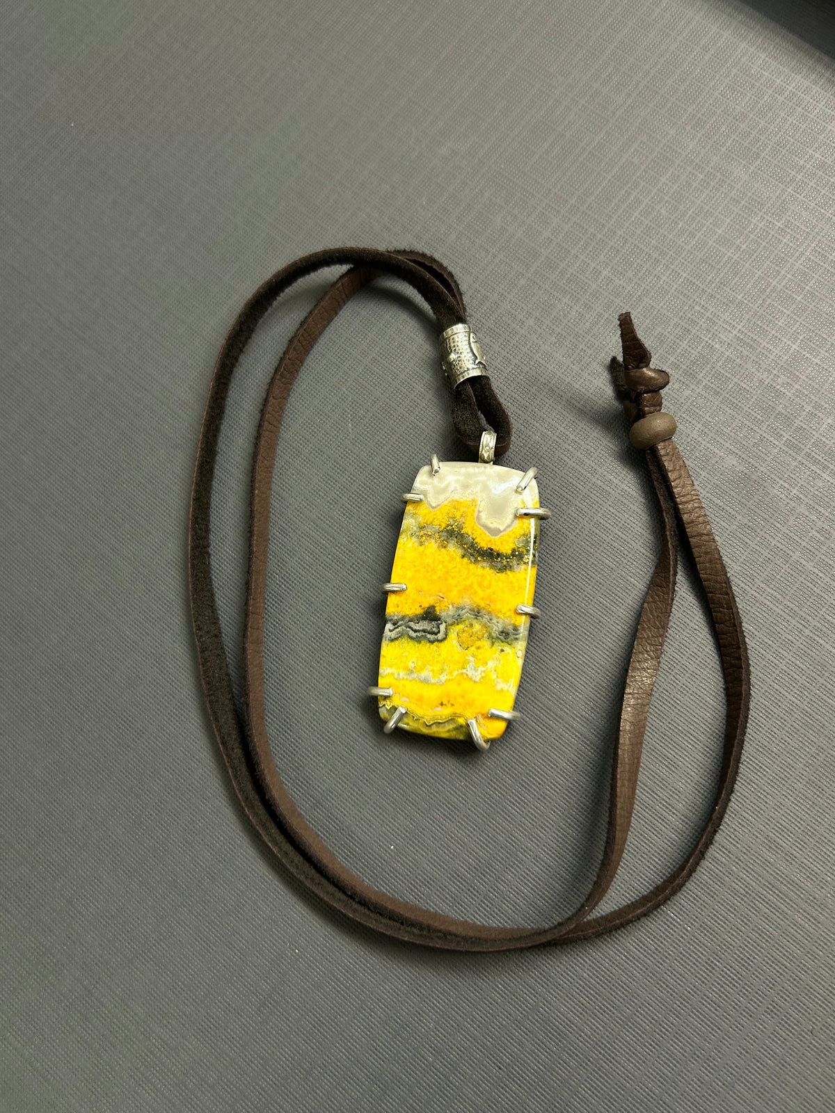 Yellow Bumblebee necklace