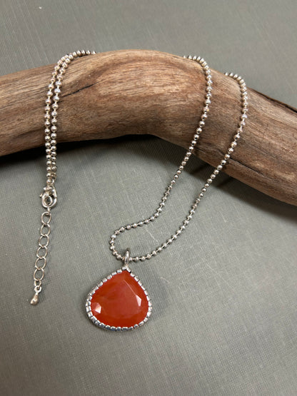 Carnelian necklace