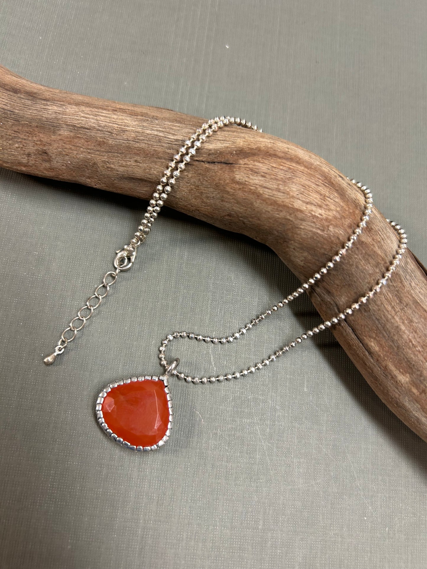 Carnelian necklace