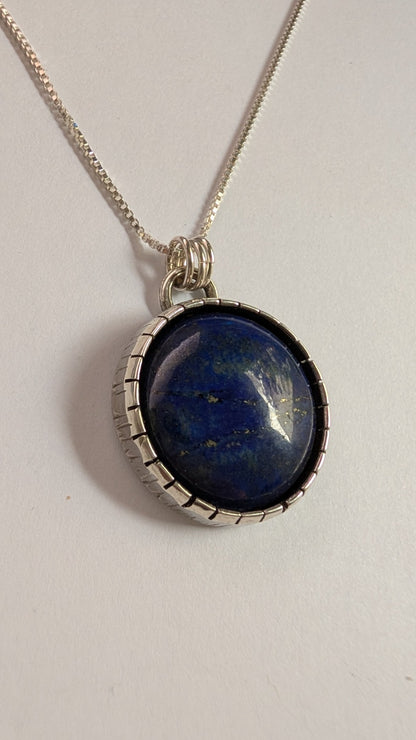Lapis lazuli Necklace- Pendant