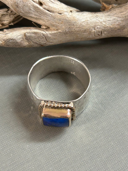 Lapis Lazuli sterling ring