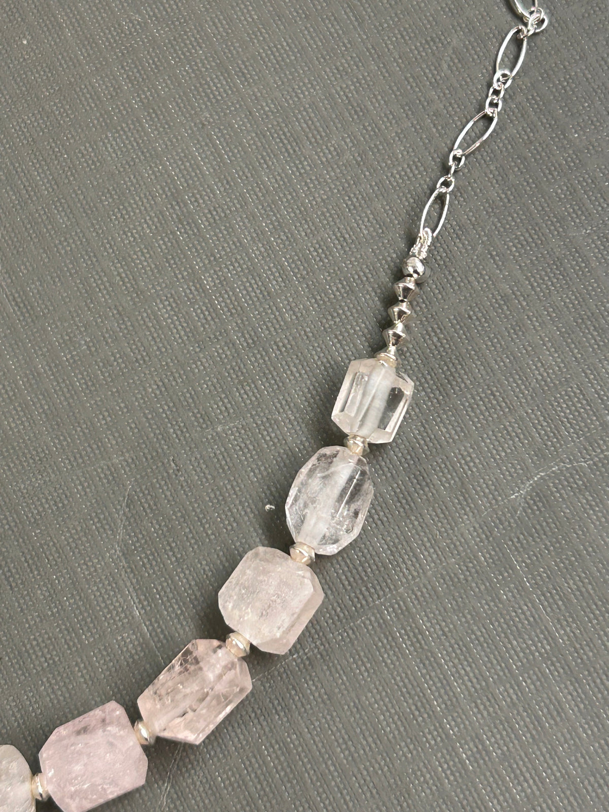 Pink necklace-Morganite