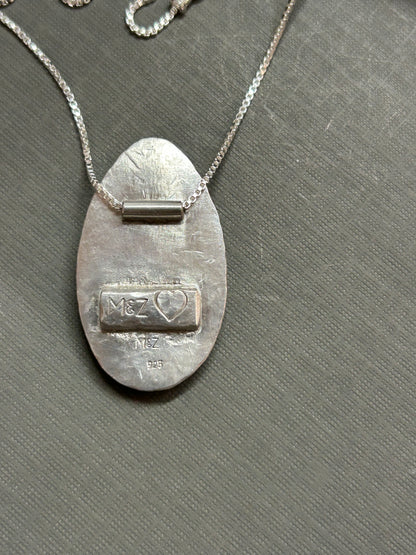 Turquoise drop necklace/pendant