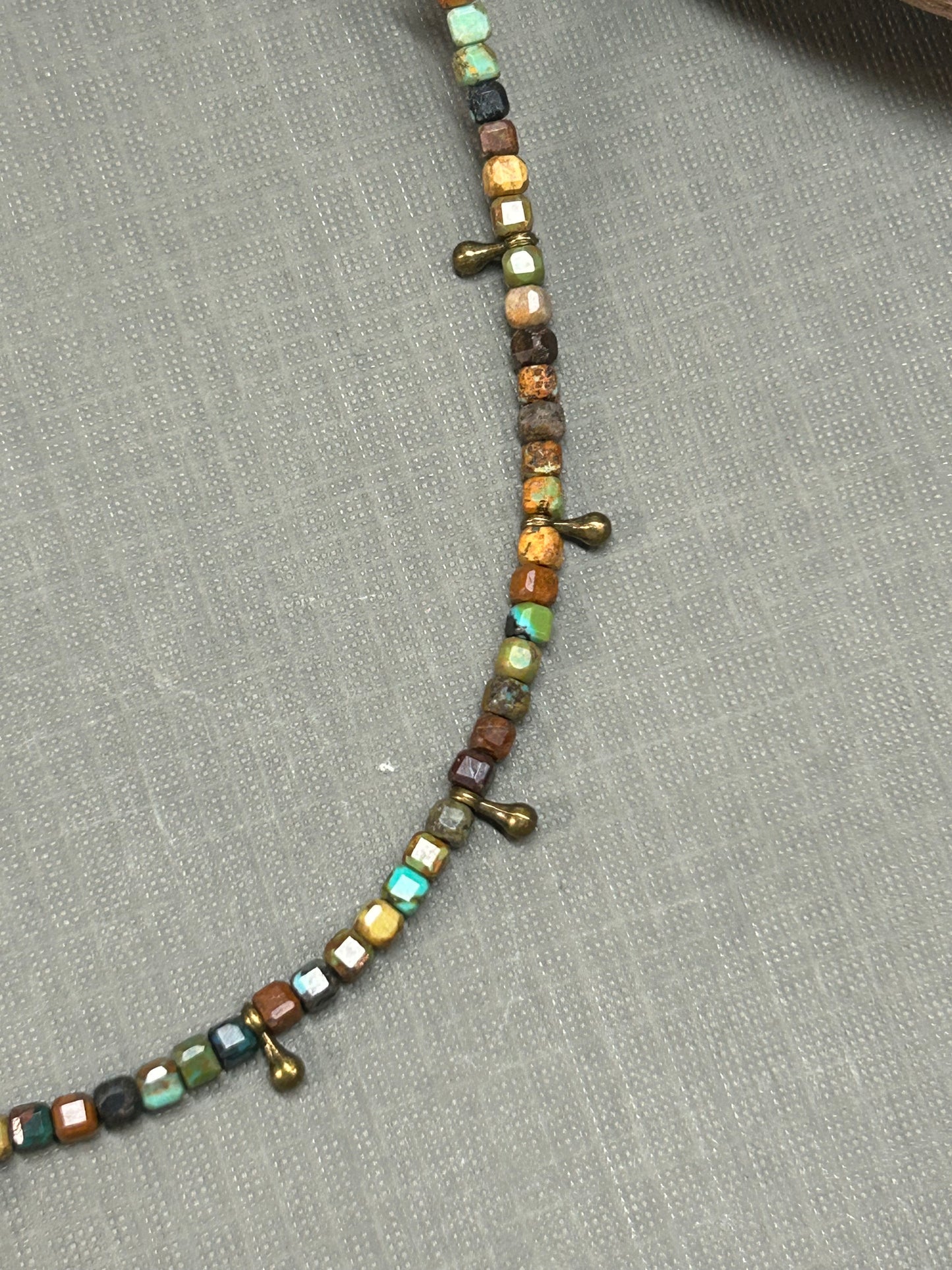 Turquoise dainty necklace