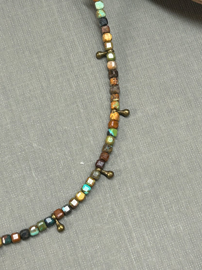 Turquoise dainty necklace