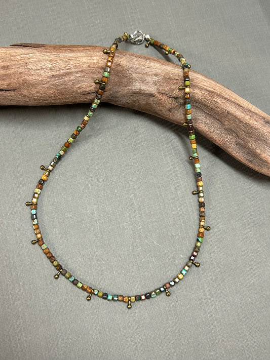 Turquoise dainty necklace