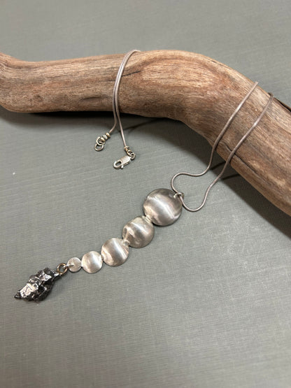 Comet and Meteorite necklace