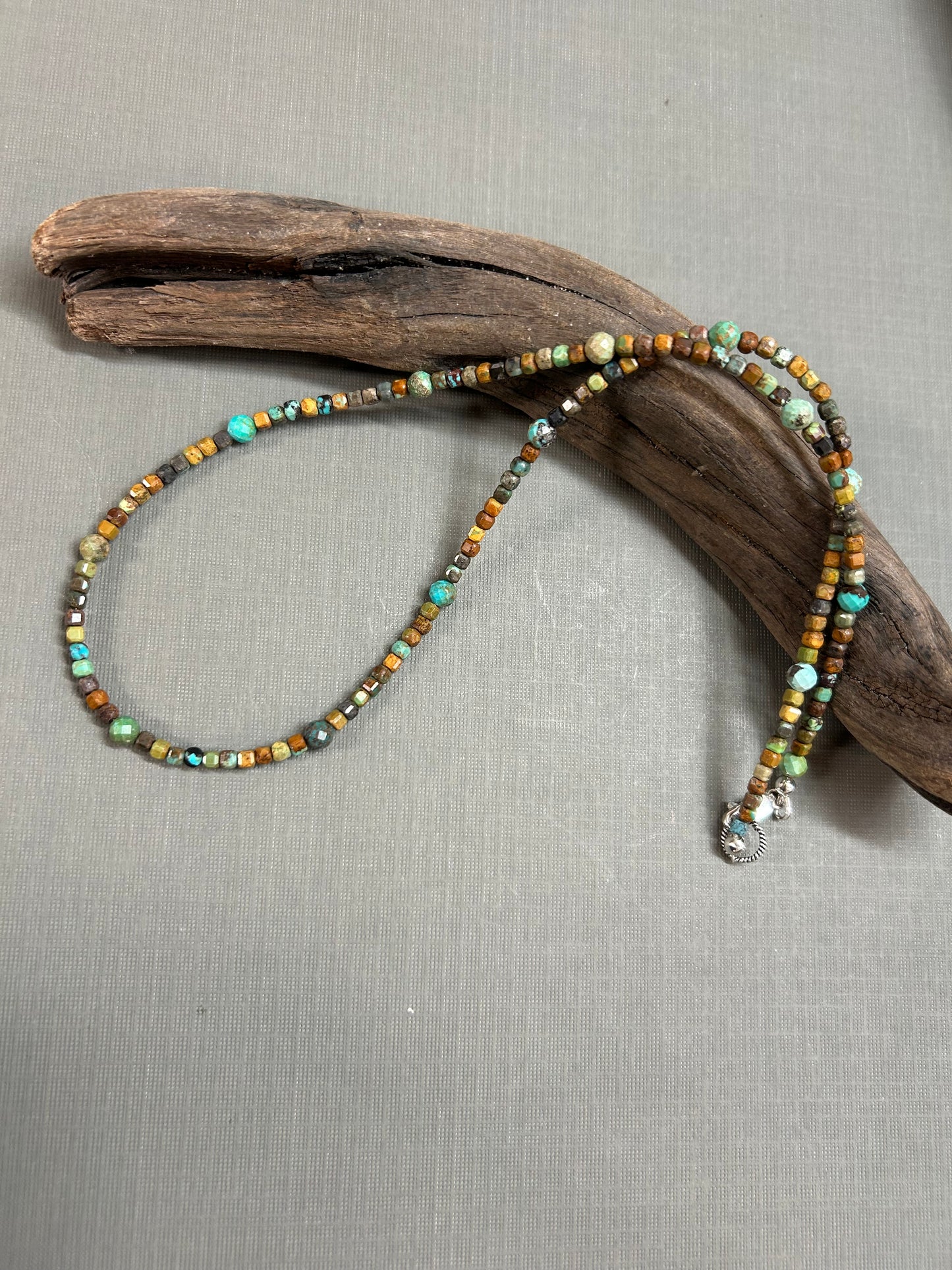 Turquoise unisex necklace
