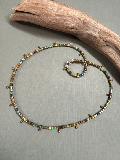 Turquoise dainty necklace