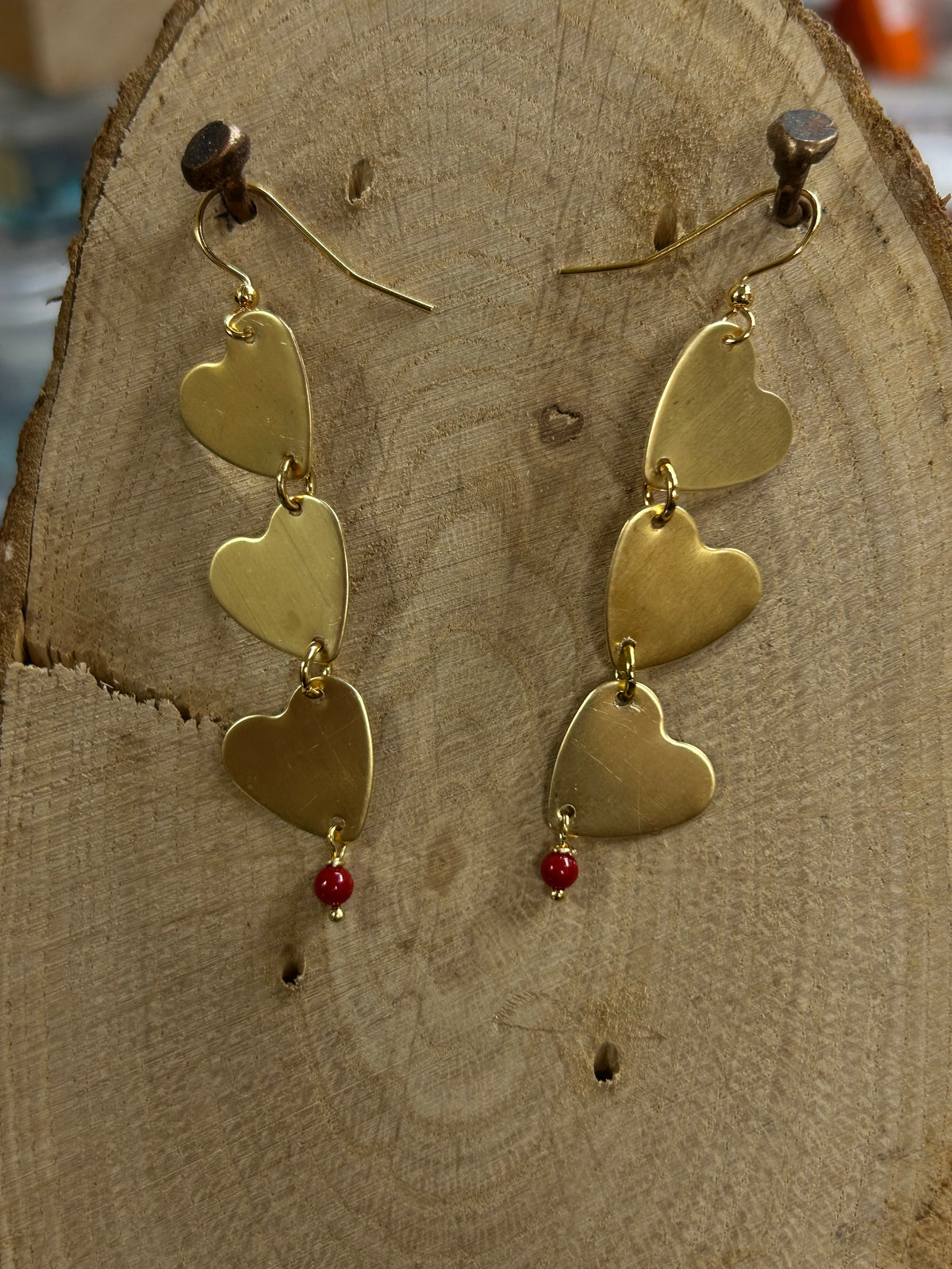 Hearts and more hearts earrings
