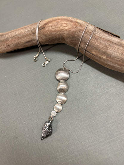 Comet and Meteorite necklace
