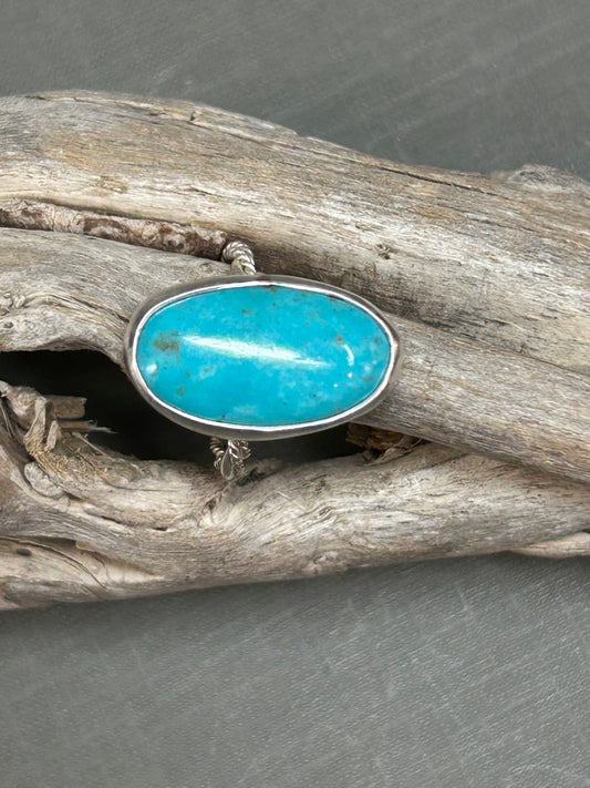 Blue kingman Turquoise ring