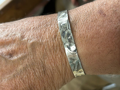 Silver cuff-Bracelet