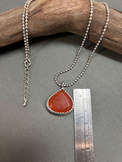 Carnelian necklace