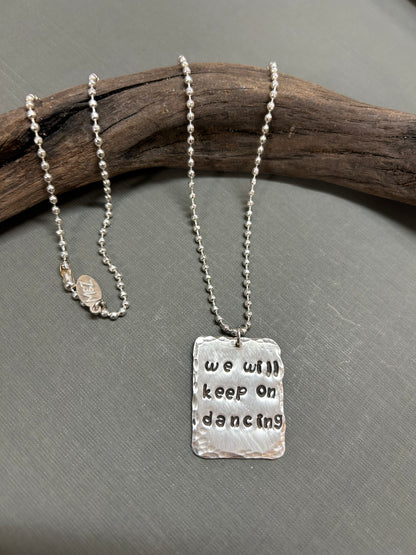 Keep on Dancing - necklace