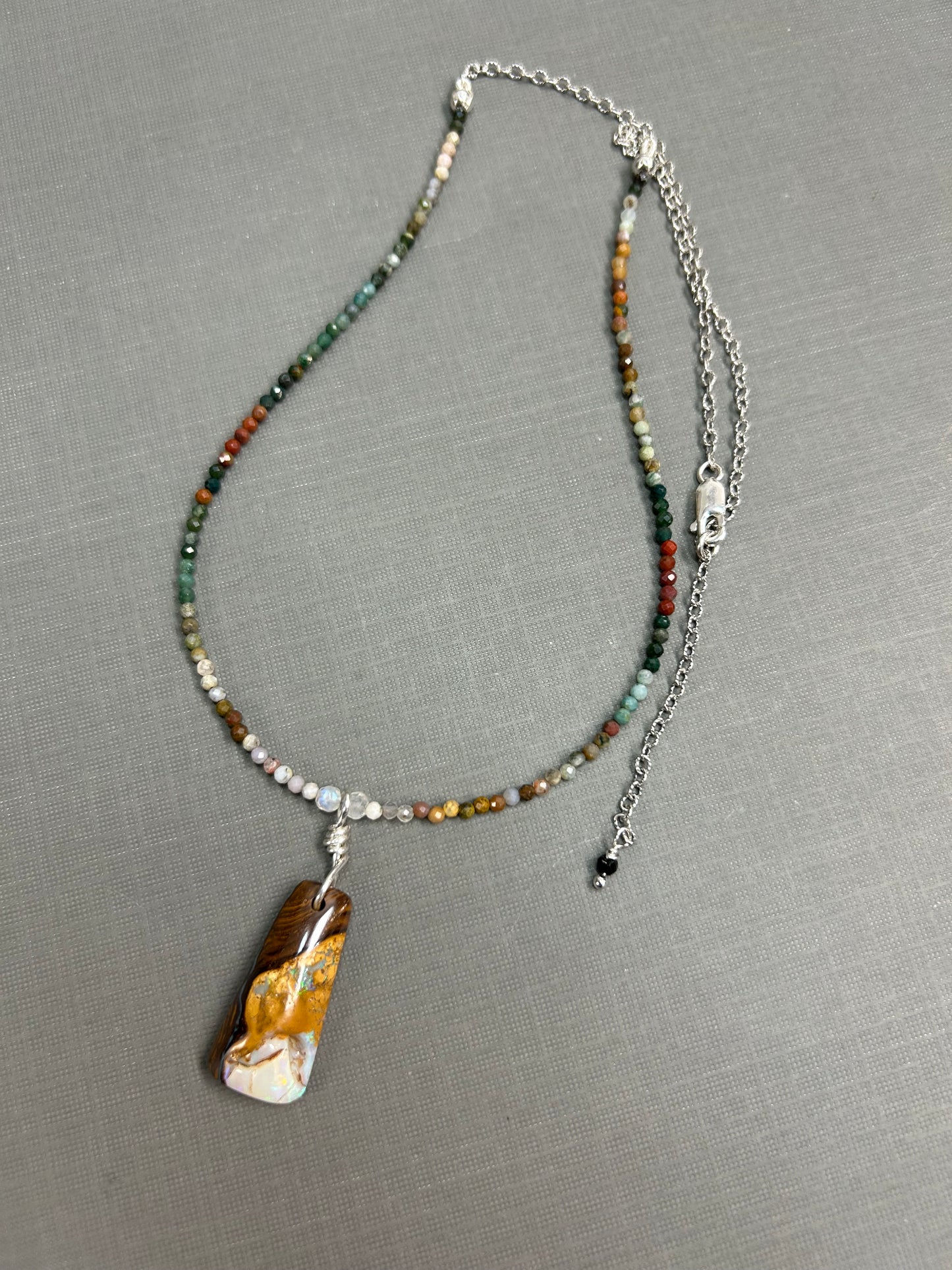Boulder Opal necklace
