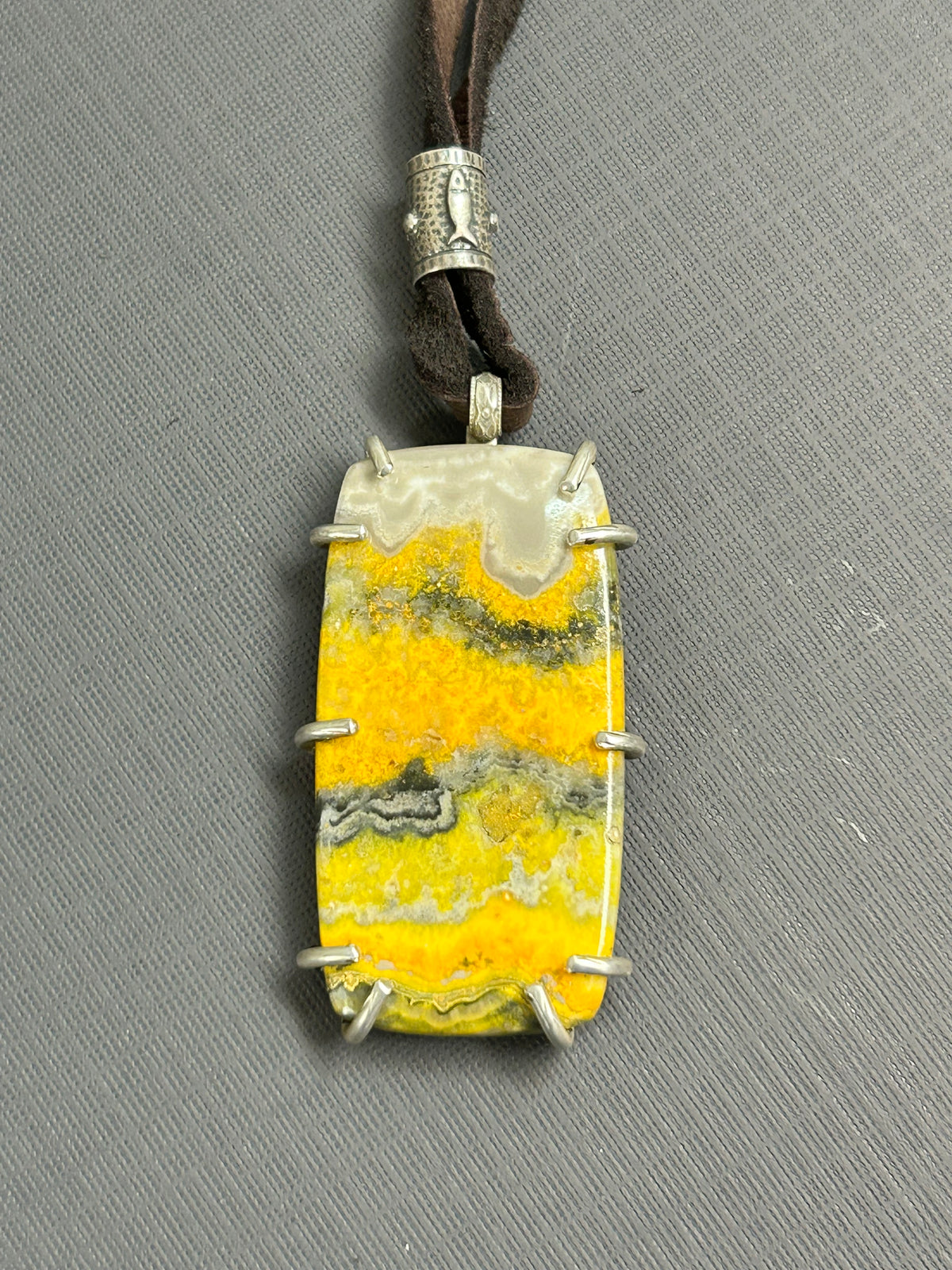 Yellow Bumblebee necklace
