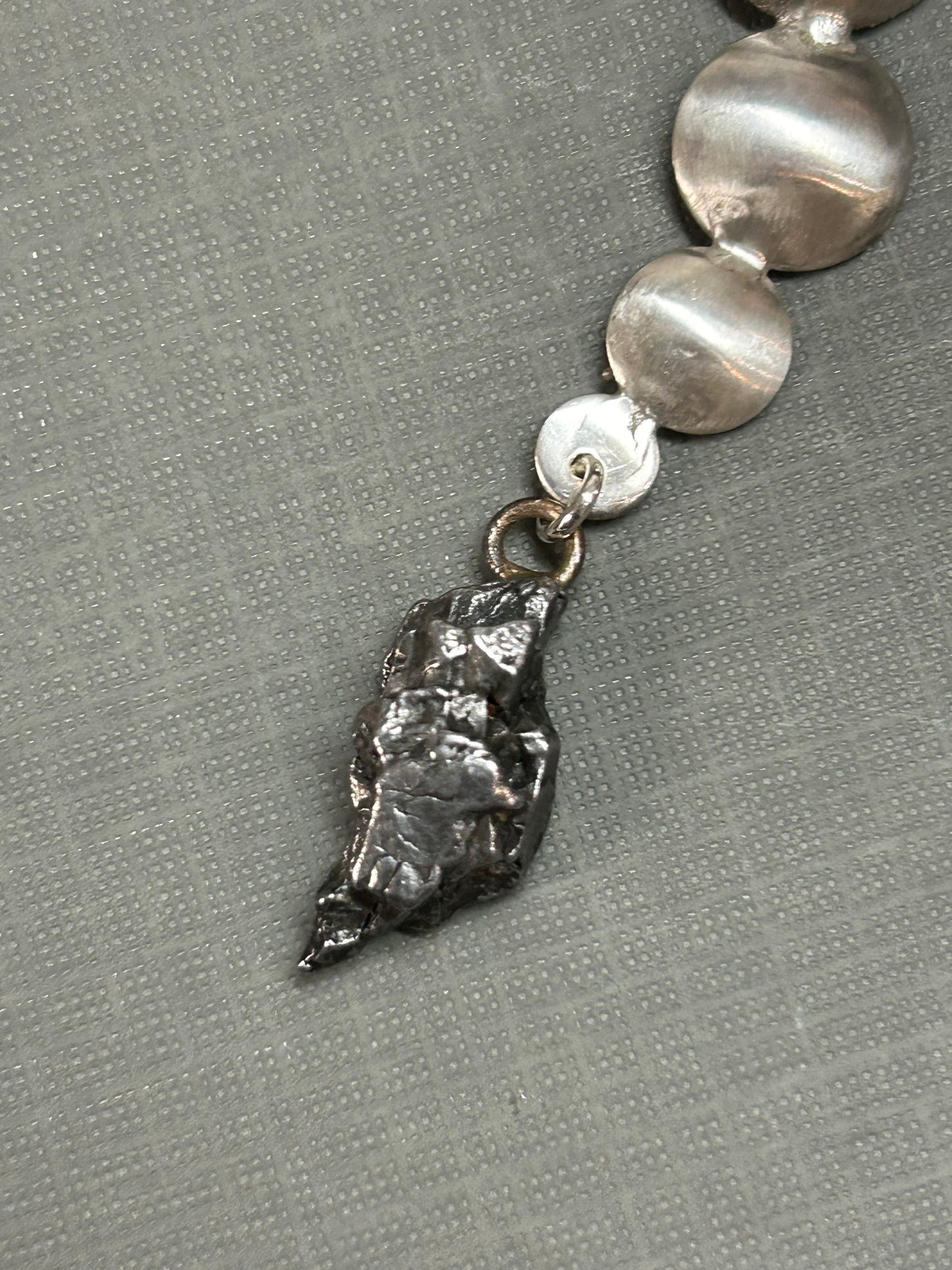 Comet and Meteorite necklace