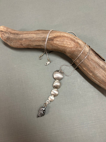 Comet and Meteorite necklace