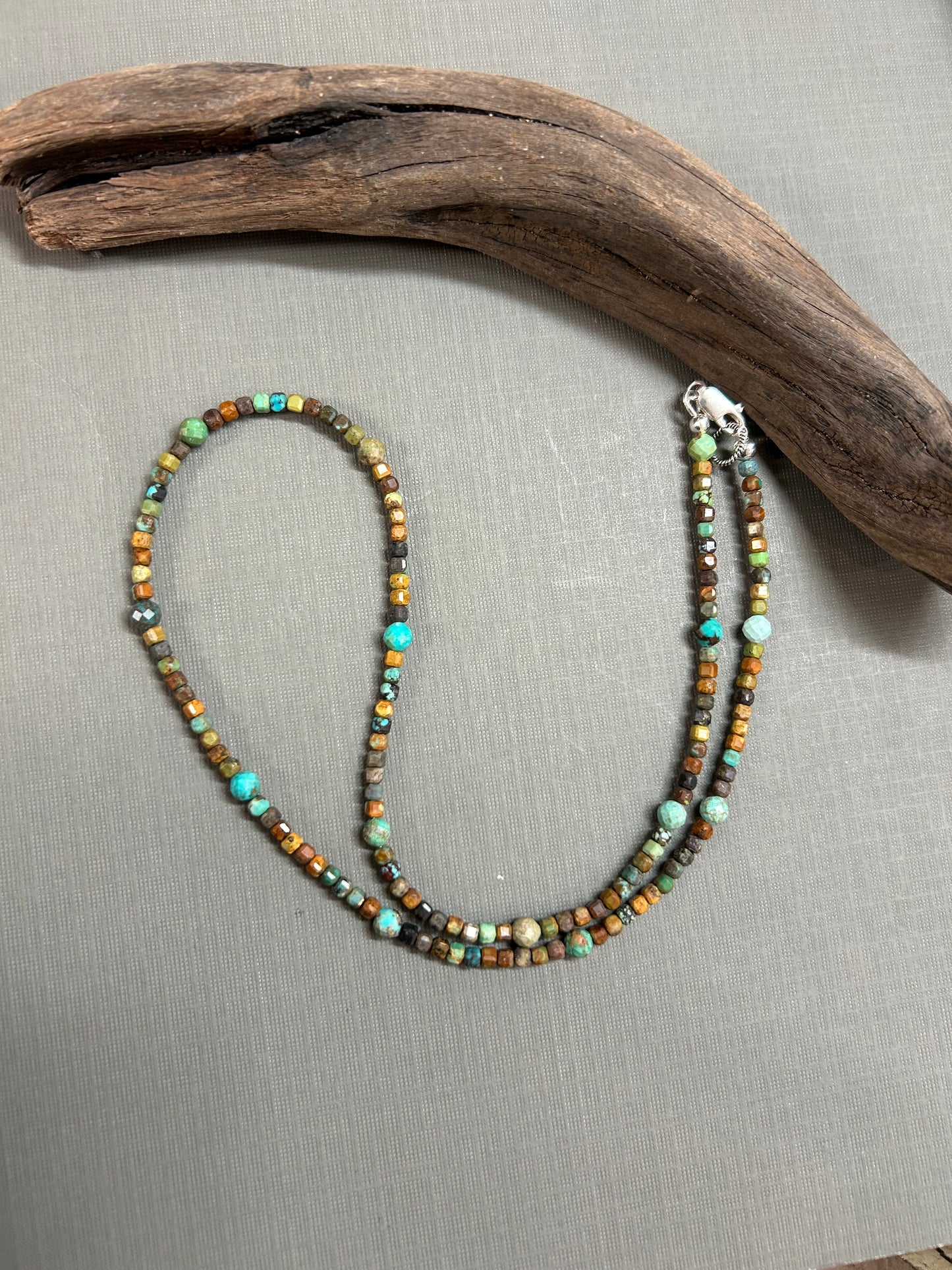 Turquoise unisex necklace