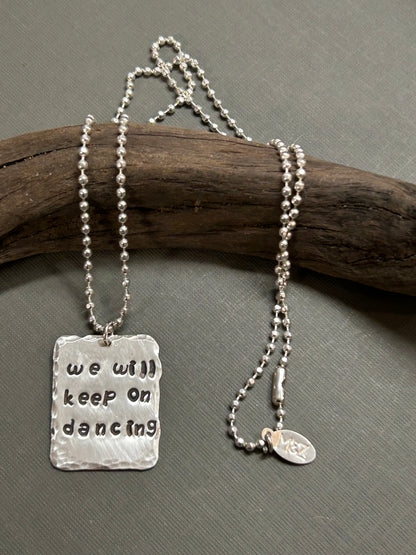 Keep on Dancing - necklace