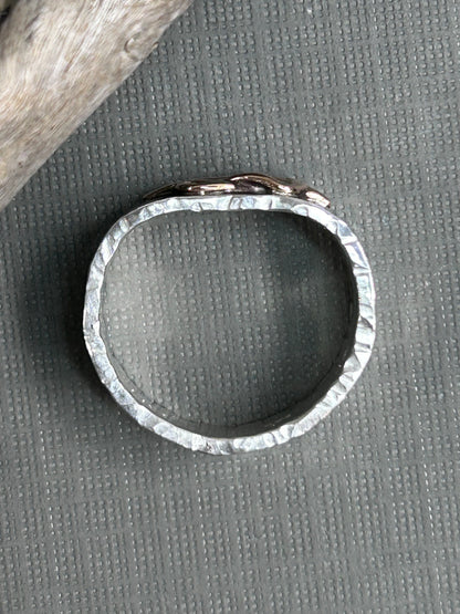 Star of David ring-Gold and Silver