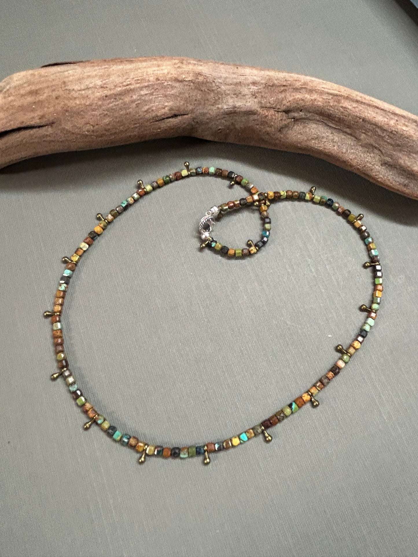 Turquoise dainty necklace