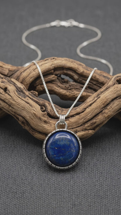 Lapis lazuli Necklace- Pendant