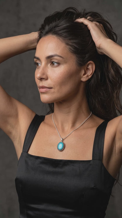 Double sided Turquoise necklace